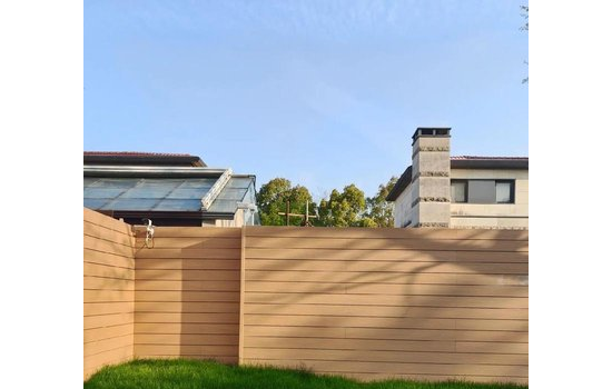 建筑用塑木墙板应用