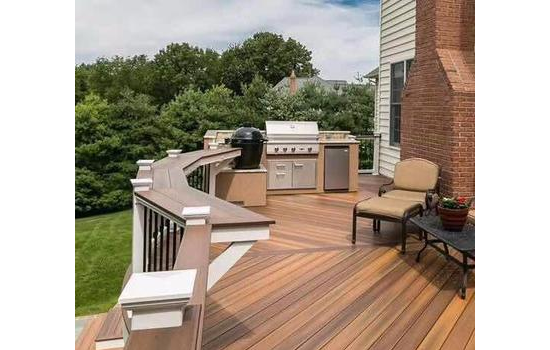 增强塑木复合材料